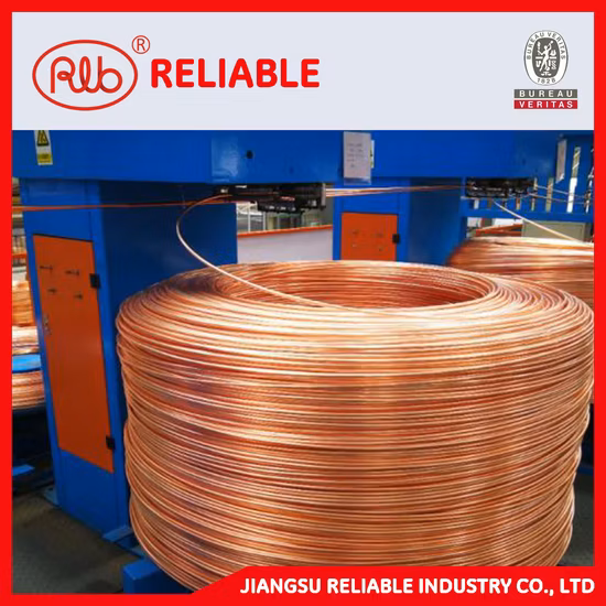 2020 Shanghai Swan Fio de cobre Rod 8mm Máquina de fundição sob pressão Haste de cobre Máquina de fundição ascendente contínua